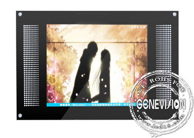 15-calowy metalowy wyświetlacz LCD do montażu na ścianie z menu OSD niemiecki, włoski, hiszpański
