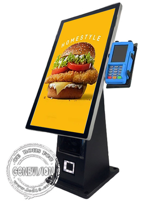 15,6-calowy 1080P 400 nitów Pojemnościowy ekran dotykowy Samoobsługowy kiosk płatniczy na stole