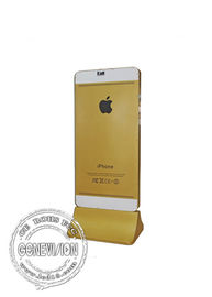 Złoty 43-calowy ekran dotykowy w stylu iPhone&amp;#39;a Kiosk Totem Networkd Oprogramowanie do zarządzania wyświetlaniem