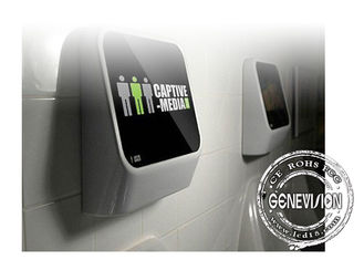 Montowany na ścianie ekran dotykowy WC Monitor Reklama w toalecie, toaleta Digital Media Signage