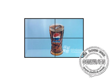 46-calowy ekran wideo z przezroczystym wyświetlaczem wideo, duży ekran okna reklamowego