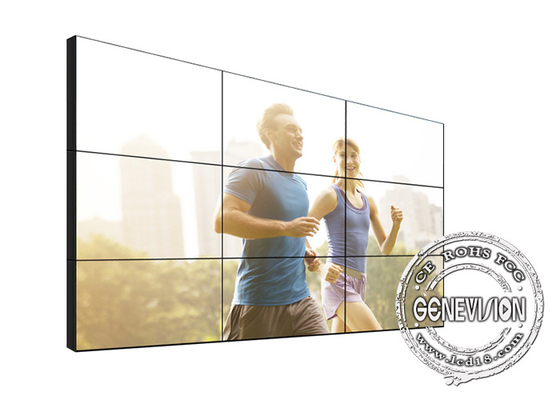 43-calowy ekran ścienny Lcd o przekątnej 1,8 mm, duży ekran LCD do reklamy