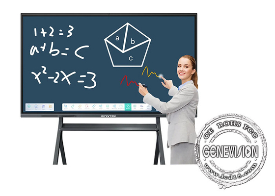 55-calowy panel wyświetlacza LCD Inteligentna tablica interaktywna Inteligentna tablica cyfrowa pisma ręcznego Uwaga