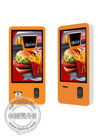 Restauracja 32-calowy samoobsługowy kiosk 3G 4G 5G / sklep spożywczy LCD Maszyna do płatności