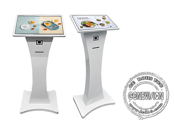 21,5-calowy ekran dotykowy Restauracja Samoobsługa Zamawianie Kiosk Cyfrowa płatność rachunków Maszyna do kasy Stojak podłogowy