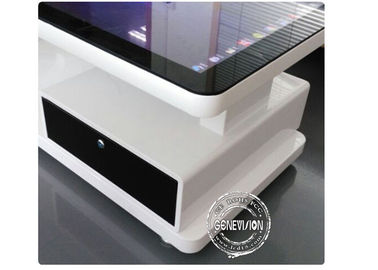 All In One Pc Wodoodporny pojemnościowy stół Multi Touch / interaktywny stolik kawowy Full Hd