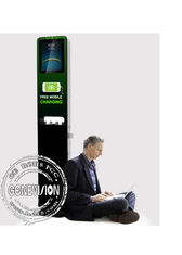 21.5 Stojaki na kiosk z cyfrowym oznakowaniem Stacja ładująca do telefonu komórkowego Reklamy multimedialne