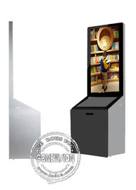 Kiosk z wyświetlaczem cyfrowym Full HD z wyświetlaczem cyfrowym, stojaki na darowiznę z monitorem cyfrowym