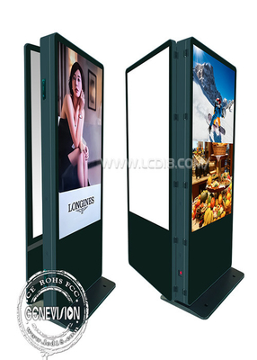 75&quot; 4K Dual Screen WIFI Digital Signage Interactive Digital Totem Touch Screen Kiosk z systemem operacyjnym Win 11