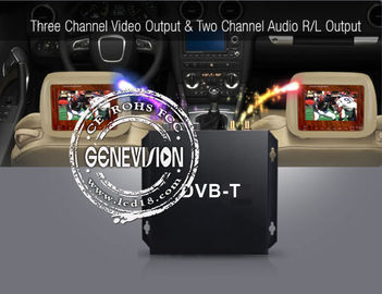 HD DVB - T Samochodowy odbiornik telewizji cyfrowej z 2 aktywnymi wzmacniaczami antenowymi tunerów Dibcom
