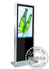 42-calowy przemysłowy kiosk z cyfrowym oznakowaniem, stereofoniczny odtwarzacz multimedialny Full HD Totem