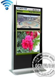 65-calowy duży kiosk z cyfrowym oznakowaniem LCD z 4G, stojak reklamowy z pilotem Android i WIFI