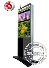 Kontrast 4000: 1 46-calowy kiosk LCD Digital Signage z 3g