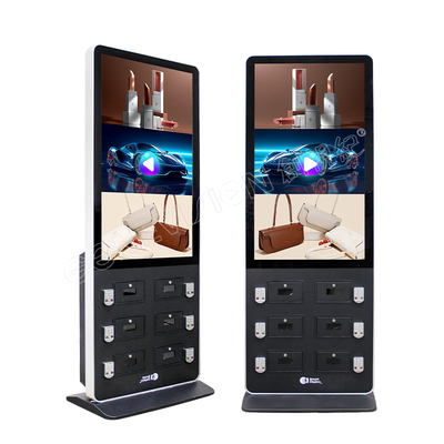 Interaktywny ekran dotykowy LCD Ładowanie telefonu Hasło szafa Digital Signage