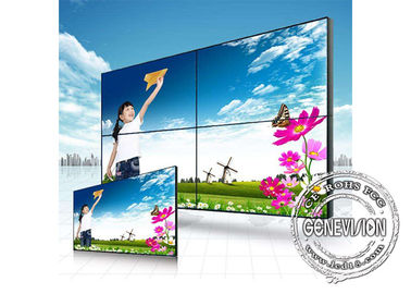 65-calowa ściana wideo Digital Signage 2X2 3,5 mm z wąską ramką Monitor LCD Kolorowy Full HD 1080p