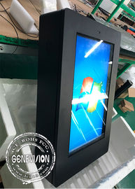 Antyodblaskowy zewnętrzny wyświetlacz LCD Digital Signage Odtwarzacz dachowy 32 cale Full HD