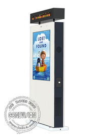 4K 86-calowy przystanek autobusowy Ultra jasny wodoodporny cyfrowy wyświetlacz zewnętrzny kiosk LCD