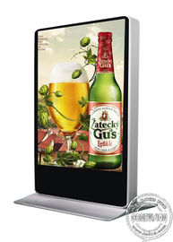 Wyświetlacz pionowy Kiosk LCD Digital Signage Sieć Wi-Fi Totem 98 cali Stojący na podłodze