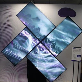 Nieregularny kształt Ściana wideo Digital Signage Bezramowy monitor LCD 55 &quot;65 &amp;#39;&amp;#39; Ultra wąska ramka
