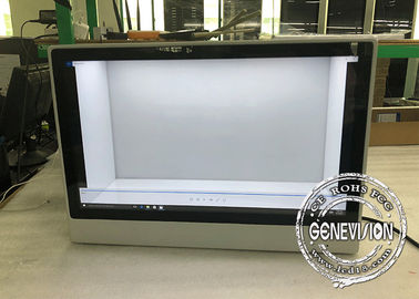 Interaktywny ekran dotykowy Przezroczysta prezentacja LCD 21,5 cala Z systemem Windows / WIFI