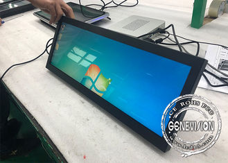 Wyświetlacz ścienny Rozciągnięty wyświetlacz LCD Informacje zapytania 19. 7 cali z systemem Windows