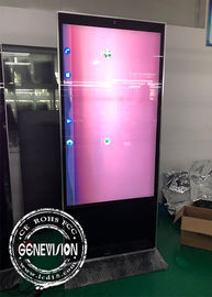 Super cienki ekran dotykowy na podczerwień Kiosk Monitor LCD z kamerą do rozpoznawania twarzy 5.0Mpx