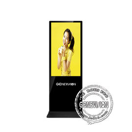 Ultra cienki stojący ekran dotykowy Kiosk Wifi Lcd Reklama Player Android 43 &amp;#39;&amp;#39;