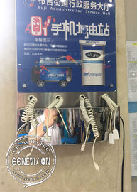 Diy Super Slim Montaż na ścianie Ekran LCD Reklama 21,5-calowa stacja ładująca do telefonu Kiosk