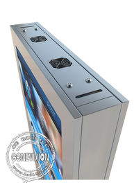Bez kurzu Zewnętrzny ekran dotykowy Kiosk komputerowy 65 &amp;#39;&amp;#39; LCD z cyfrowym wyświetlaczem informacyjnym