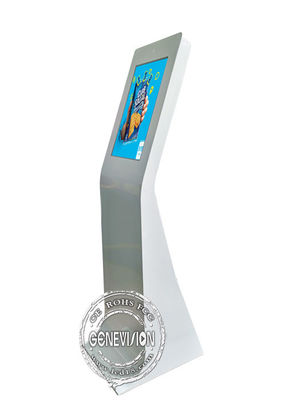 Pure White Special Shape 27-calowy ekran dotykowy I5 PCAP Kiosk z aparatem do rozpoznawania twarzy