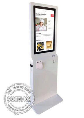 43-calowy ekran kolejki Czytnik kart NFC Samoobsługowy kiosk 1920x1080 na lotnisko