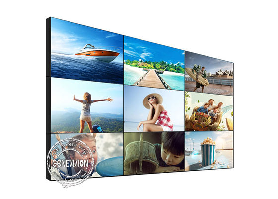 500cd / m2 4x4 55-calowa ściana wideo LCD ze stojakiem podłogowym