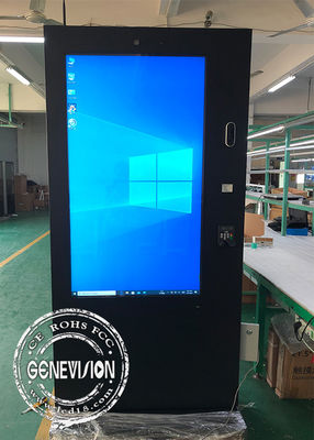 Dzwonek 2000cd / m2 Zewnętrzny ekran dotykowy Digital Signage Payment Kiosk z wbudowanym POS
