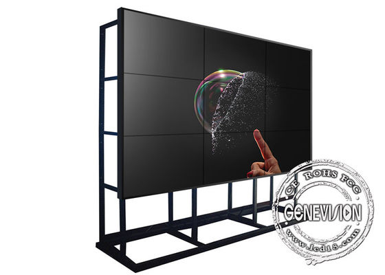 Dowolna kombinacja 49-calowa ściana wideo LCD z wąską ramką 3,5 mm 1,7 mm
