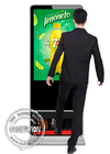 55 Inch Shoes Polisher Android LCD Advertising Kiosk Digital Signage Totem