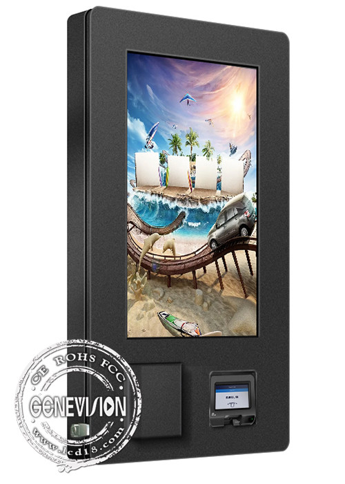 32" PCAP Touch Screen Self Service Ordering Machine With POS