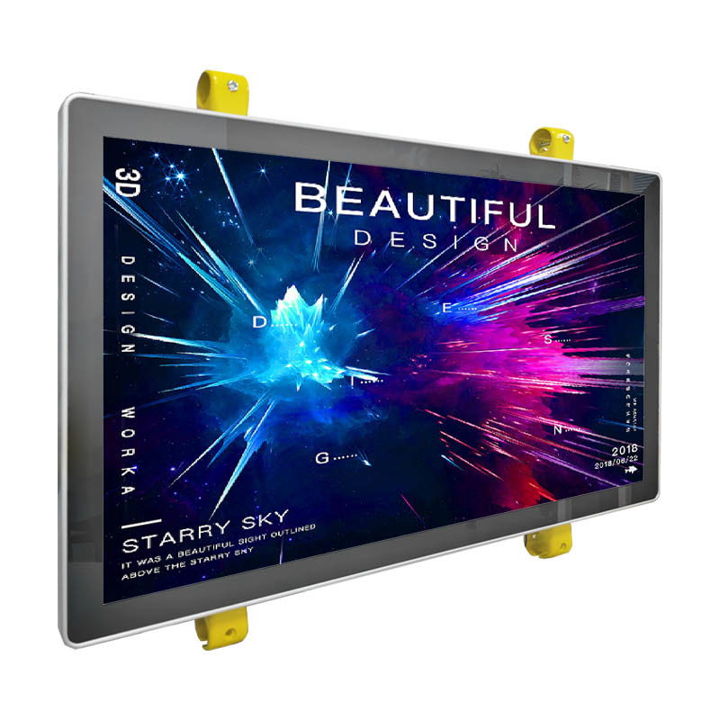 32" Android LTE 4G Wi-Fi Bus Handrail Mounted Digital Signage Display