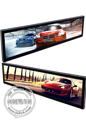 48,8 Apple Style Frame Rozciągnięty wyświetlacz LCD Długi, chudy wyświetlacz 4K 700 nitów