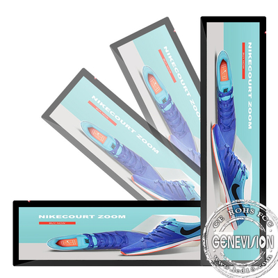 Reklama Stretch Bar Signage 48,8-calowy ekran dotykowy LCD