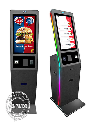 27-calowy automatyczny kiosk samoobsługowy z kamerą do rozpoznawania twarzy