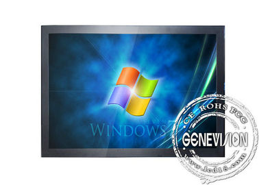 Kiosk z ekranem dotykowym 500 cd / m2, montowany na ścianie dotykowy komputer All-in-one