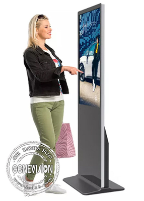55 65-calowy szklany ekran dotykowy AR Kiosk, wejście HDMI Android 4K Digital Signage Kiosk