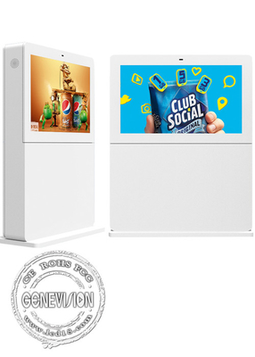 Krajobrazowy stojący pojemnościowy cyfrowy kiosk zewnętrzny 4K IP65 Wodoodporny