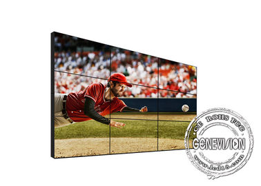 Daisy Chain 55-calowa ściana wideo DID 700nits Wyświetlacz Digital Signage Ścianka LCD z ramką 1,8 mm