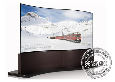 Duża 46-calowa zakrzywiona reklama wideo na ścianie DID 3,5 mm Bezel energooszczędny
