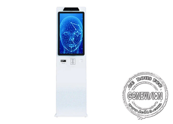 Stojak podłogowy z ekranem dotykowym 18,5 Lcd Digital Signage Kiosk dla restauracji sieci sklepów