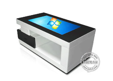 All In One Pc Wodoodporny pojemnościowy stół Multi Touch / interaktywny stolik kawowy Full Hd