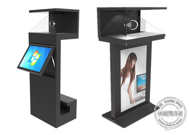 Magiczny ekran 270 stopni Hologram z hologramem 3D Holo Box Podstawa projektora z monitorem dotykowym