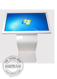 Komputer All-In-One 43 cale 10 punktów IR touch / PACP touch Podium Windows 10 Interaktywna maszyna zapytań wbudowana w procesor i3 / i5 / i7 WIFI