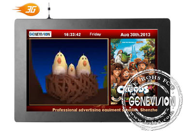 odtwarzacz digital signage 3g 18,5-calowy wyświetlacz reklamowy na szynie